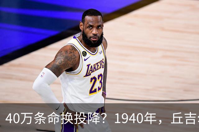 40万条命换投降？1940年，丘吉尔赌上了整个英国